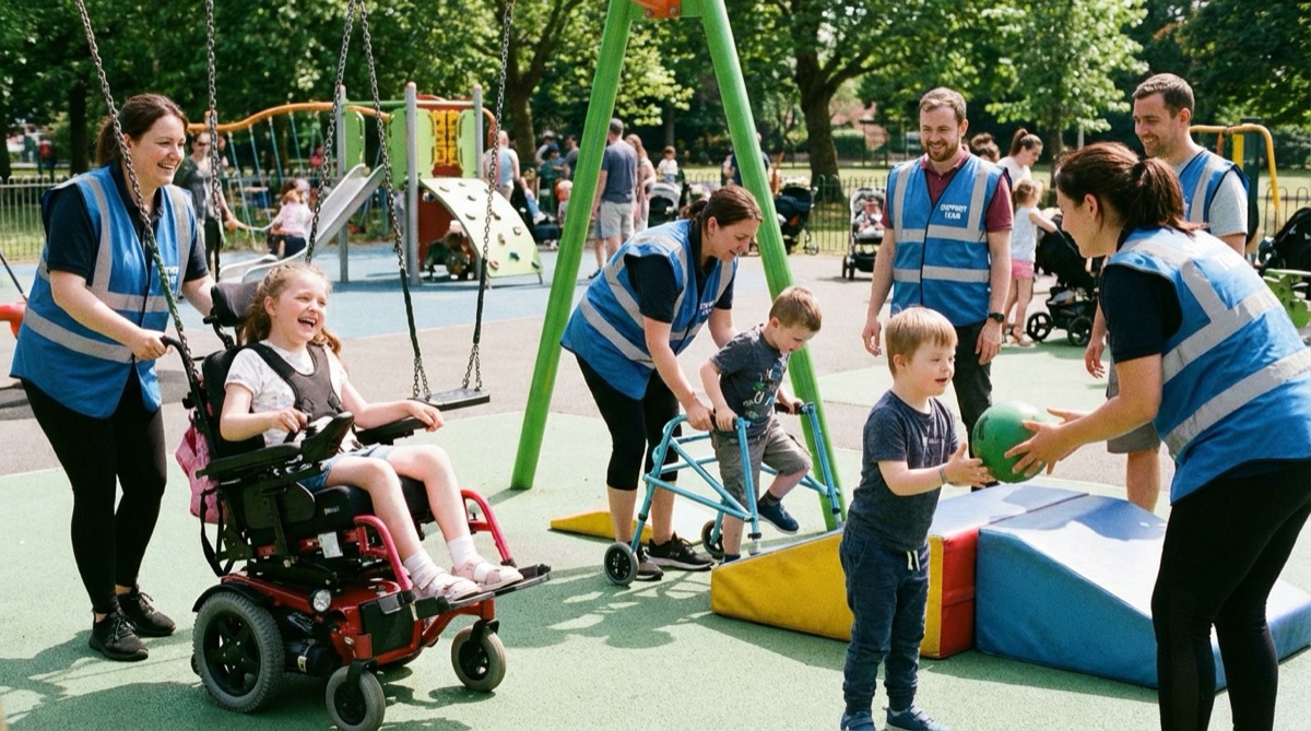 Children participating in a PCS Children's Program
